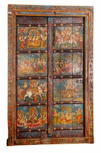 FRANNY - WALL PANEL PAINTED WOOD 131 X 14 X H 217 CM