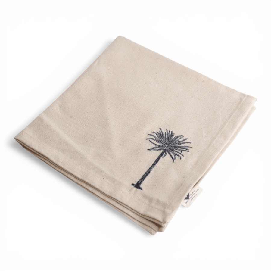 RAJBARI - NAPKIN PALMTREE COTTON  45X45
