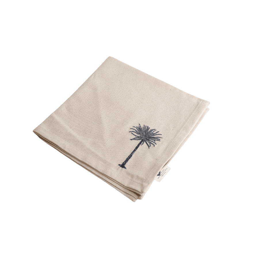 RAJBARI - NAPKIN PALMTREE COTTON  45X45