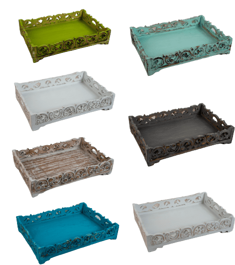 GOYA - TRAY WOOD MEDIUM 44 X 30 CM