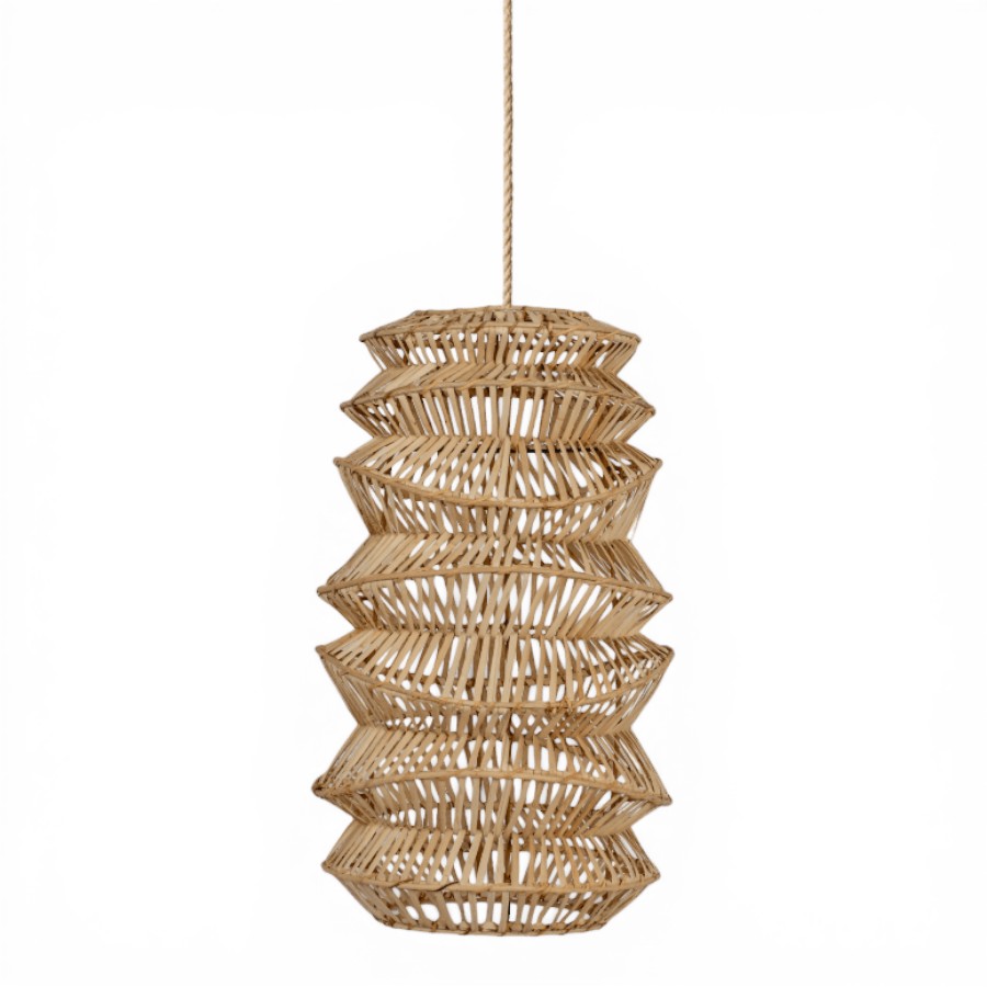 KATE - PENDANT LIGHT RATTAN D30H50