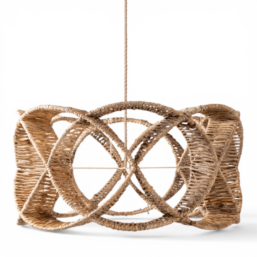 MAHAULT - PENDANT LIGHT RATTAN D60H30