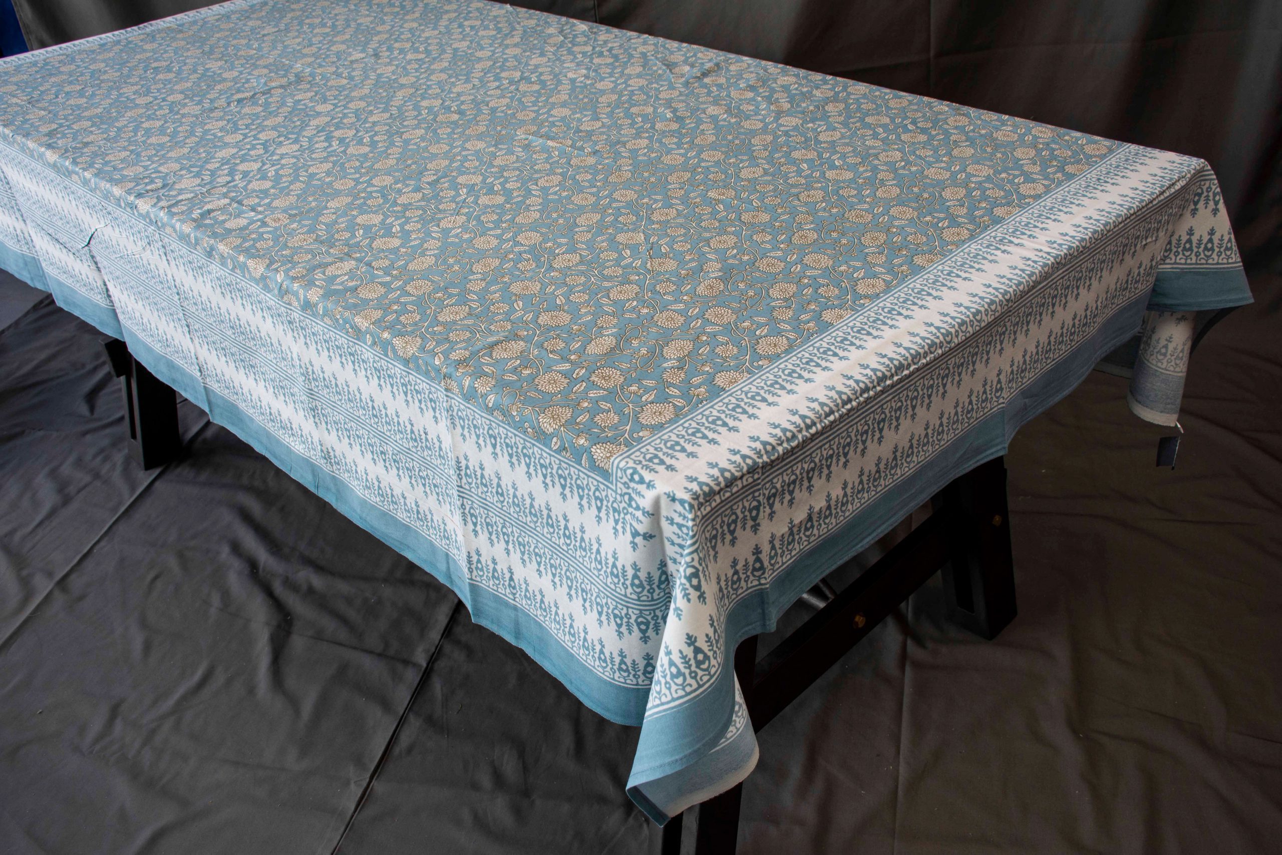 KSAR - TABLE COVER COTTON PRINT 220 X 150 CM