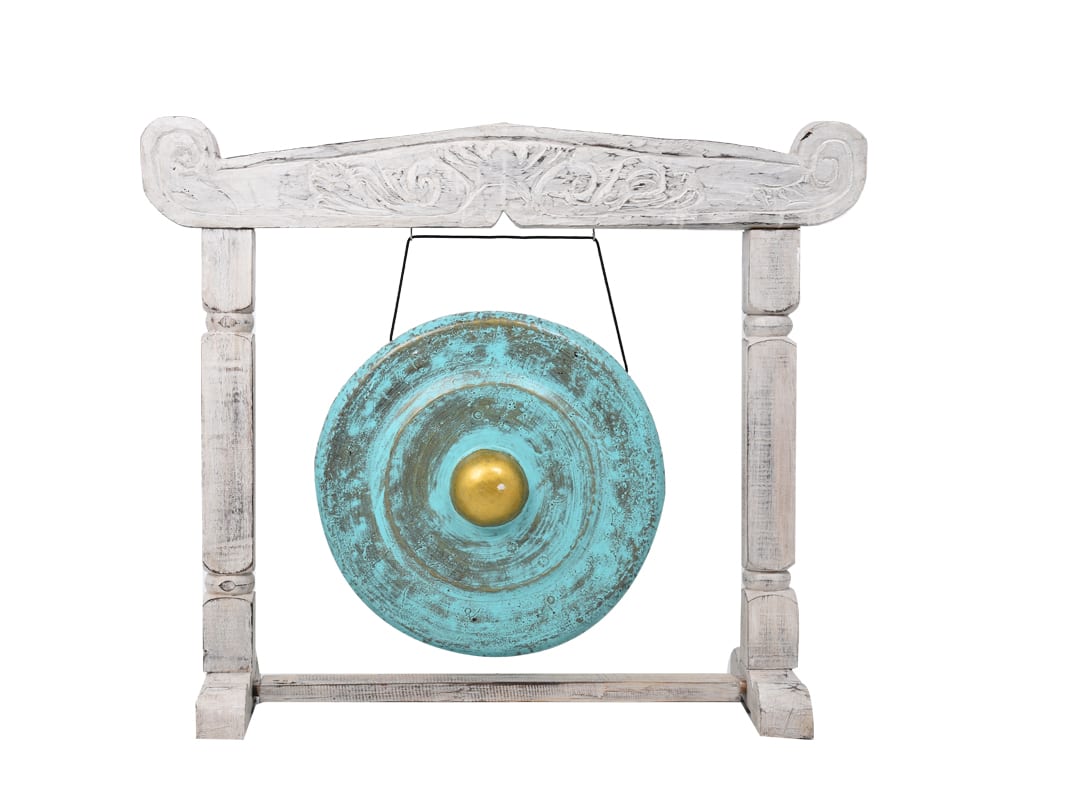 JERICHO - GONG W - STAND WOOD 50D X 85H