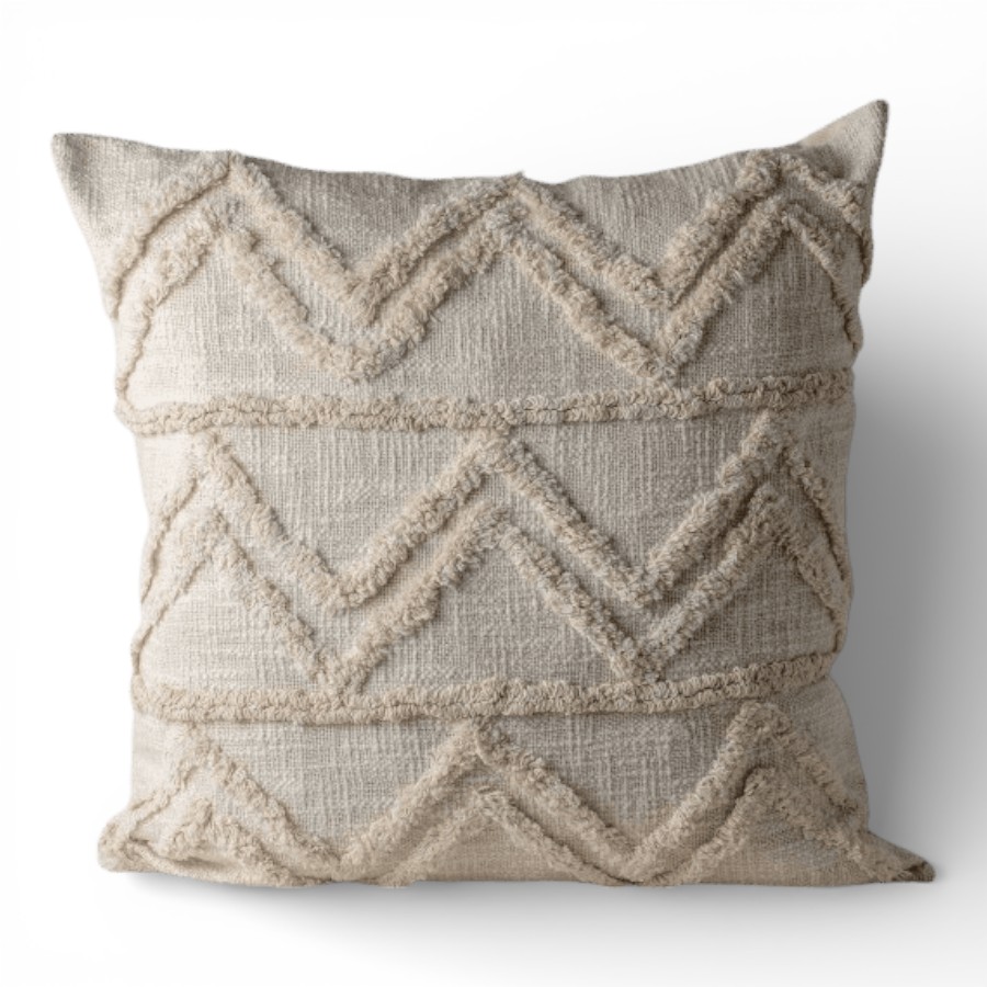 KHULNA - CUSHION COVER TUFTED COTTON 50X50