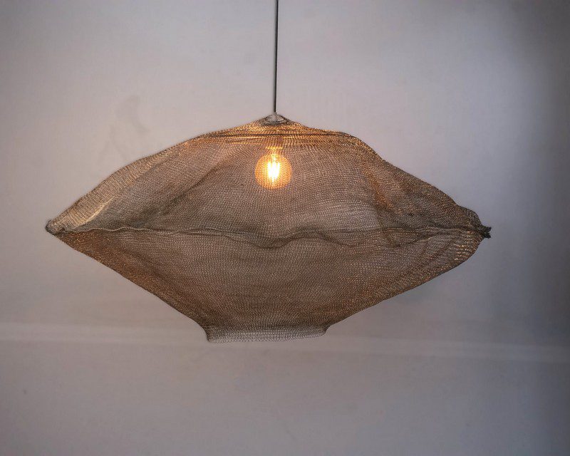 OUMKA - PENDANT LIGHT METAL MESH D100 CM