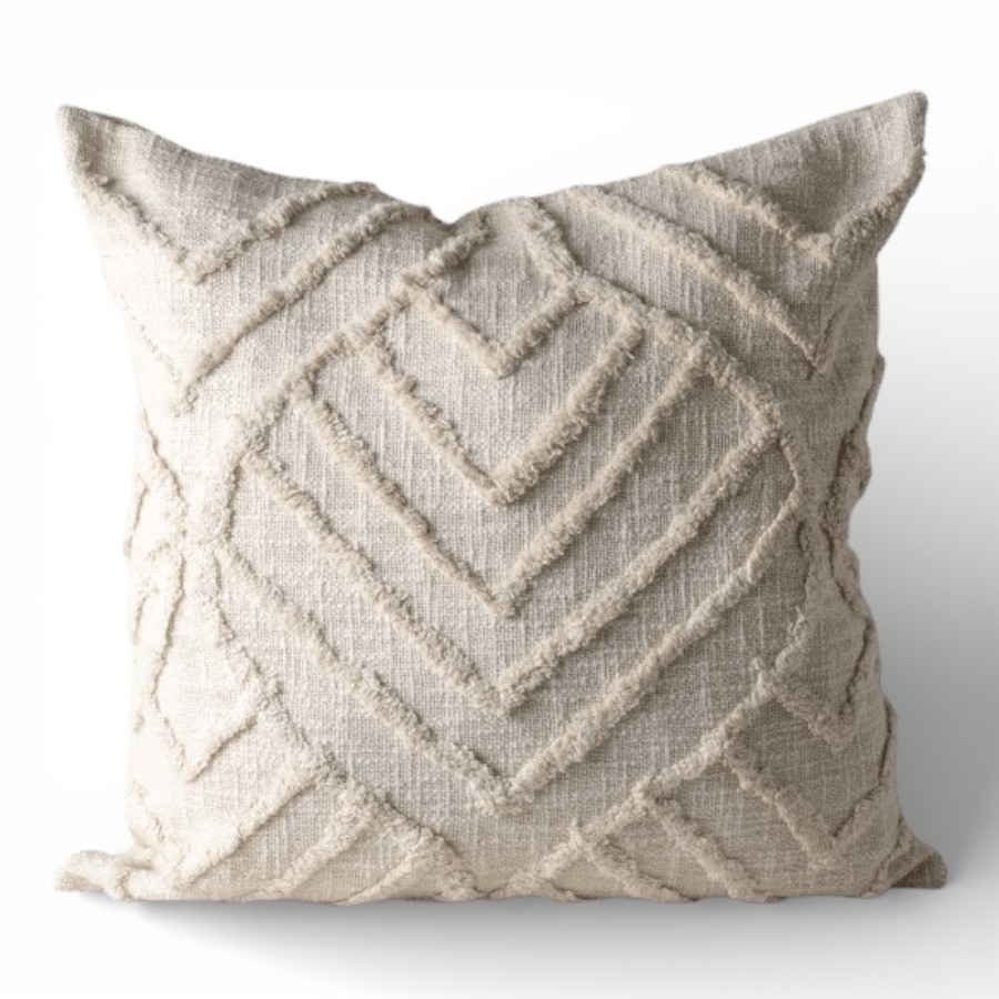 RAJSH - CUSHION COVER TUFTED COTTON 50X50