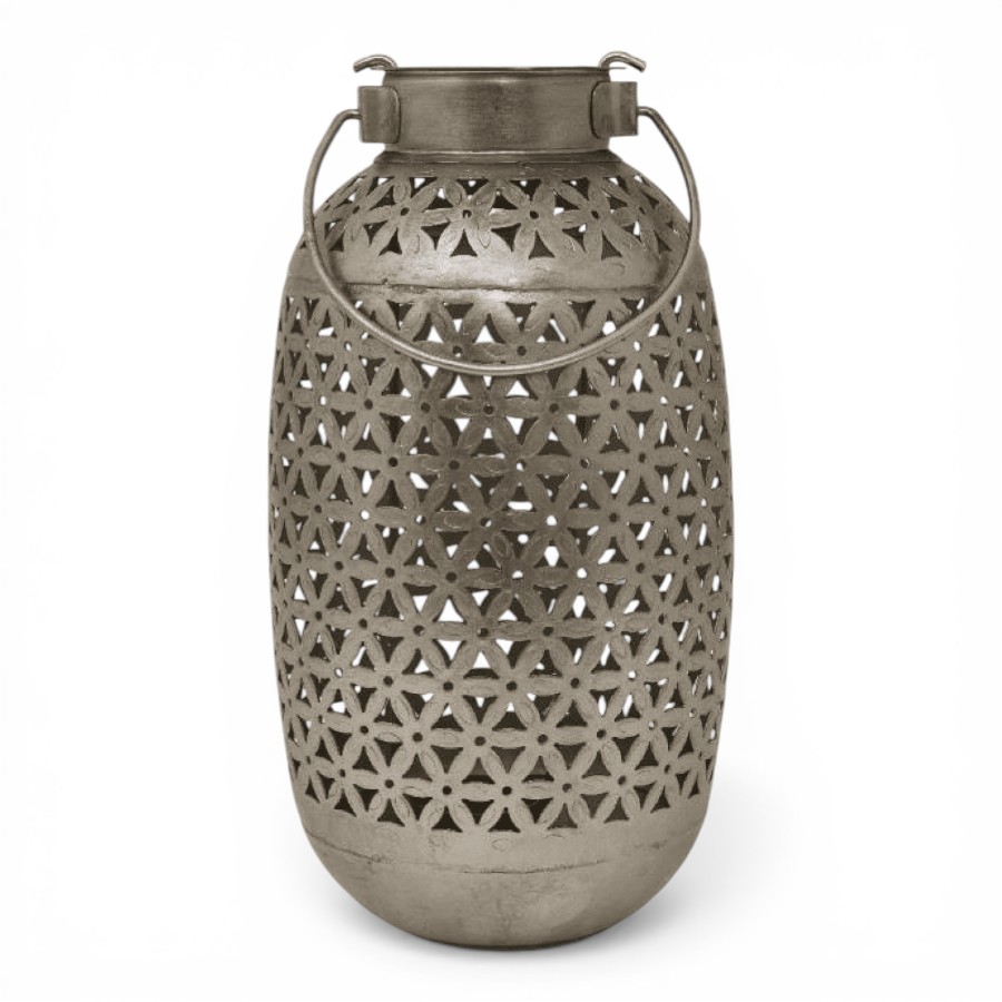 LIVIA - CANDLE HOLDER FLOWER SMALL D13 H 26