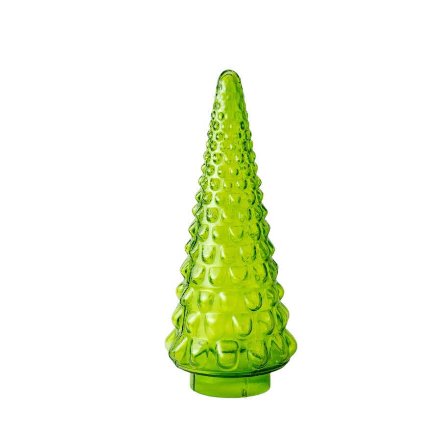 VADORA - TREE DECO GLASS SEAGREEN 40X17