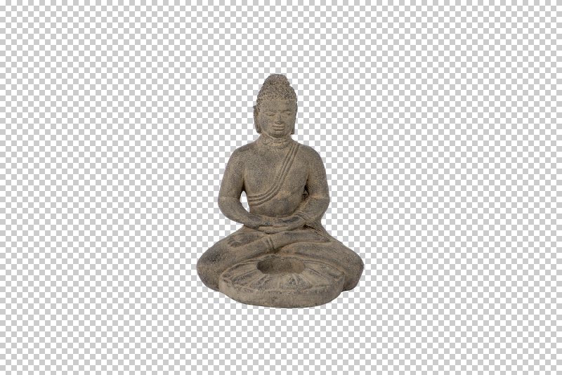 LATIPURI - BUDHA LILIN STONE STATUE 20 CM