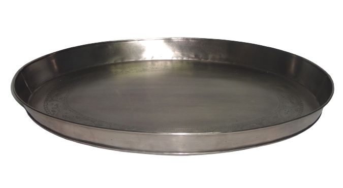 TOLIMAN - TRAY OVAL ANTIC 55 X 39 X H 5 CM