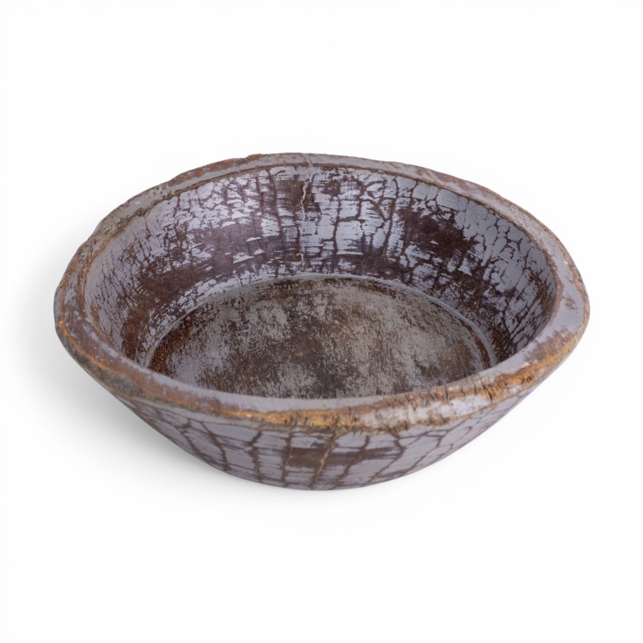 GIADA - BOWL WOOD GREY D 50 X H 10 CM