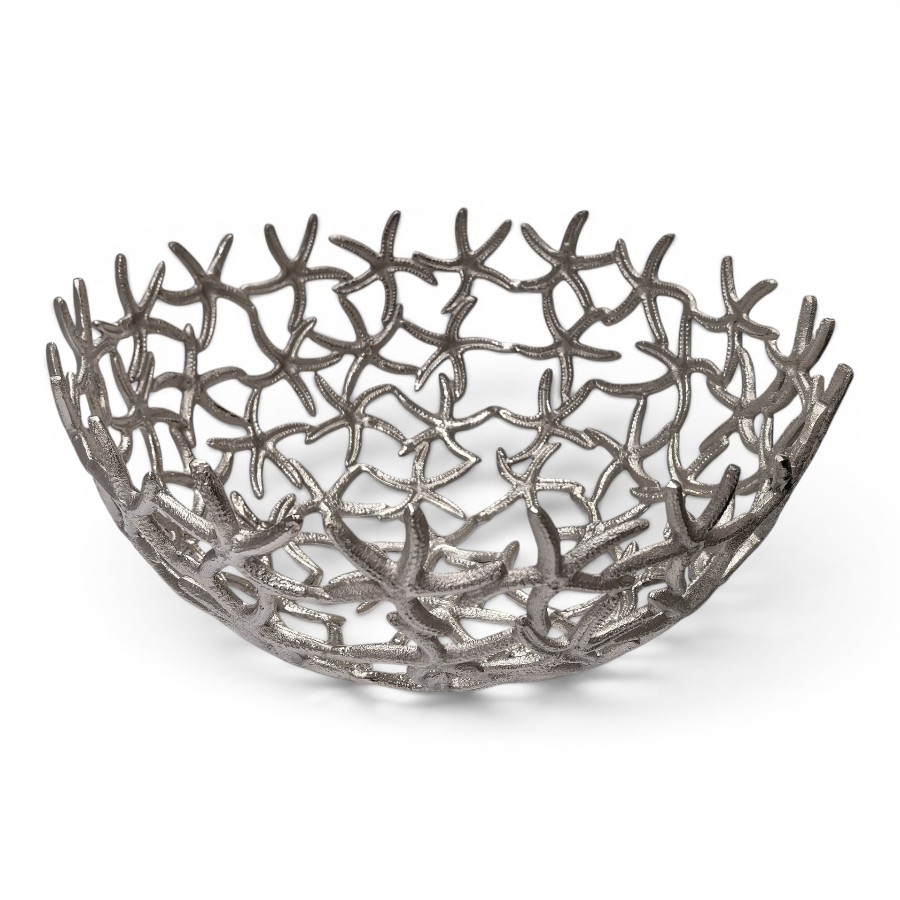 BOWL STARFISH ALUMINIUM LARGE D39H17