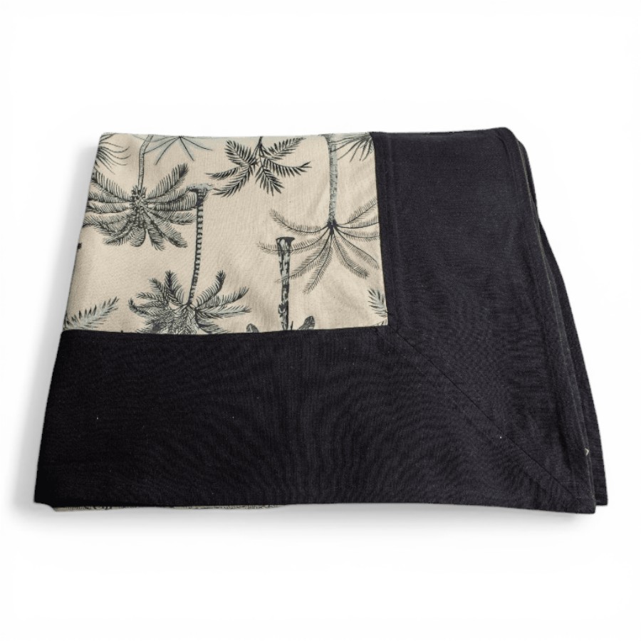 SHARIT - TABLECLOTH PALMTREE WITH THICK BORDER COTTON 180X350