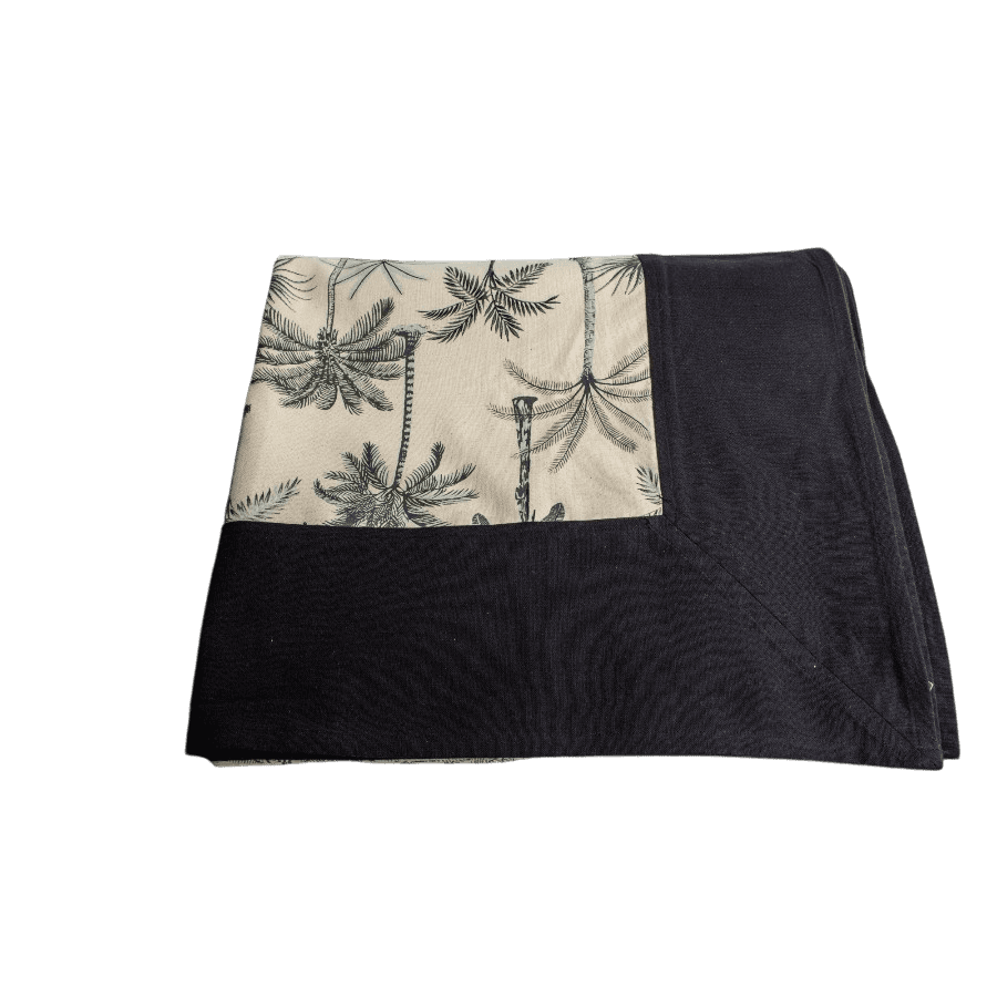 SHARIT - TABLECLOTH PALMTREE WITH THICK BORDER COTTON 180X350