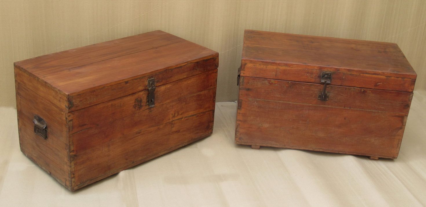 ARTEMISIA - TRUNK TEAK 84L X 45 W X 45 H CM