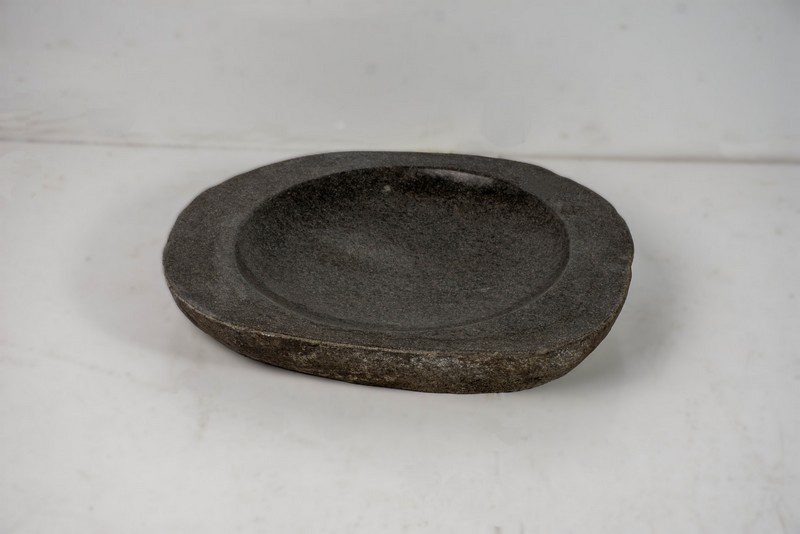 VALENSOLE - PLATE OVALE STONE 30 X 45 CM