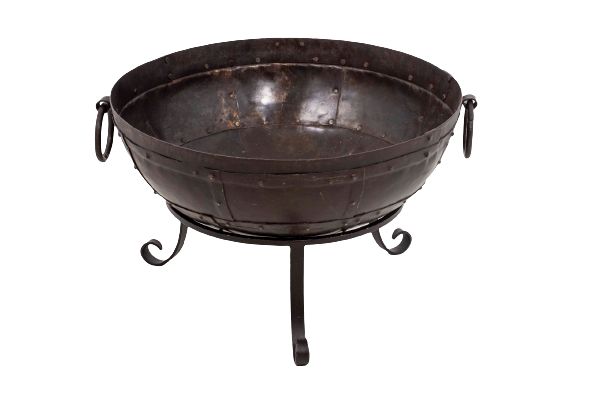 RAVI - KARAI IN IRON W - STAND D 70 X H 36 CM