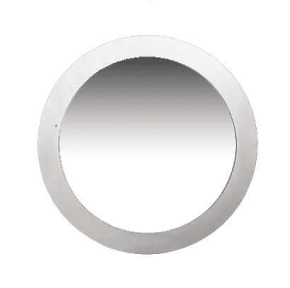 BURA - MIRROR FRAME ROUND WHITE MEDIUM D 40 CM
