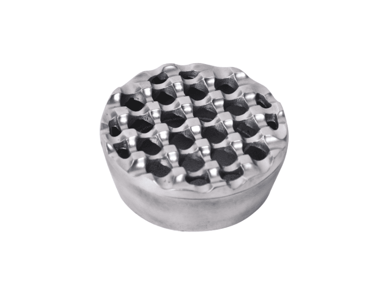 COBAIN - ASHTRAY METAL ROUND PLAIN 24 HOLES