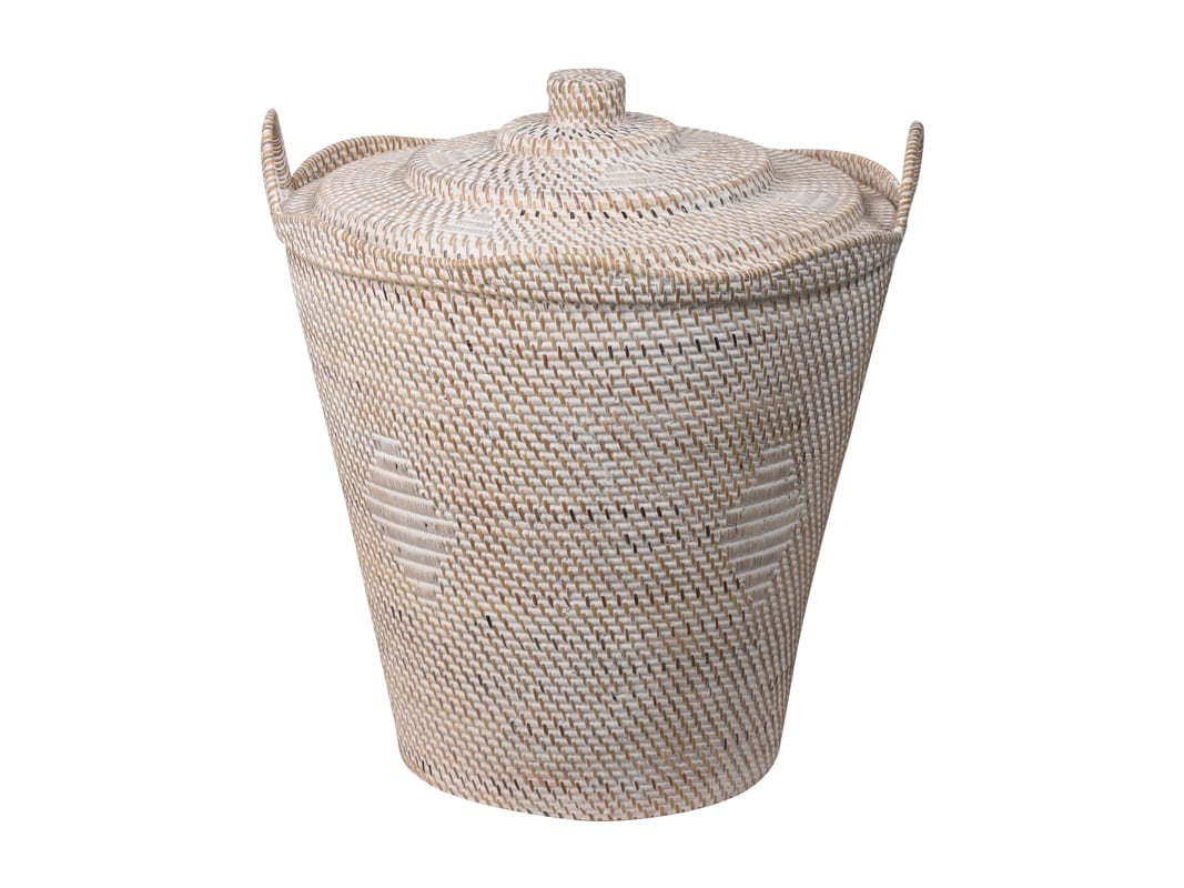 MARCIA LAUNDRY BASKET WITH COVER 50 X 50 CM