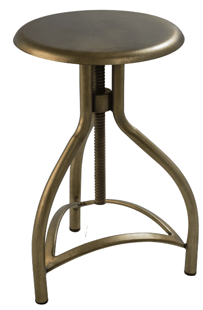 SANTANA - STOOL METAL TWIST CHROME D35 H 73