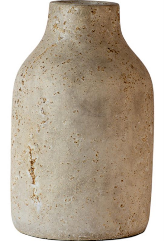 GOONIE - POT TERRACOTTA BURNT CREAM D19 H 35