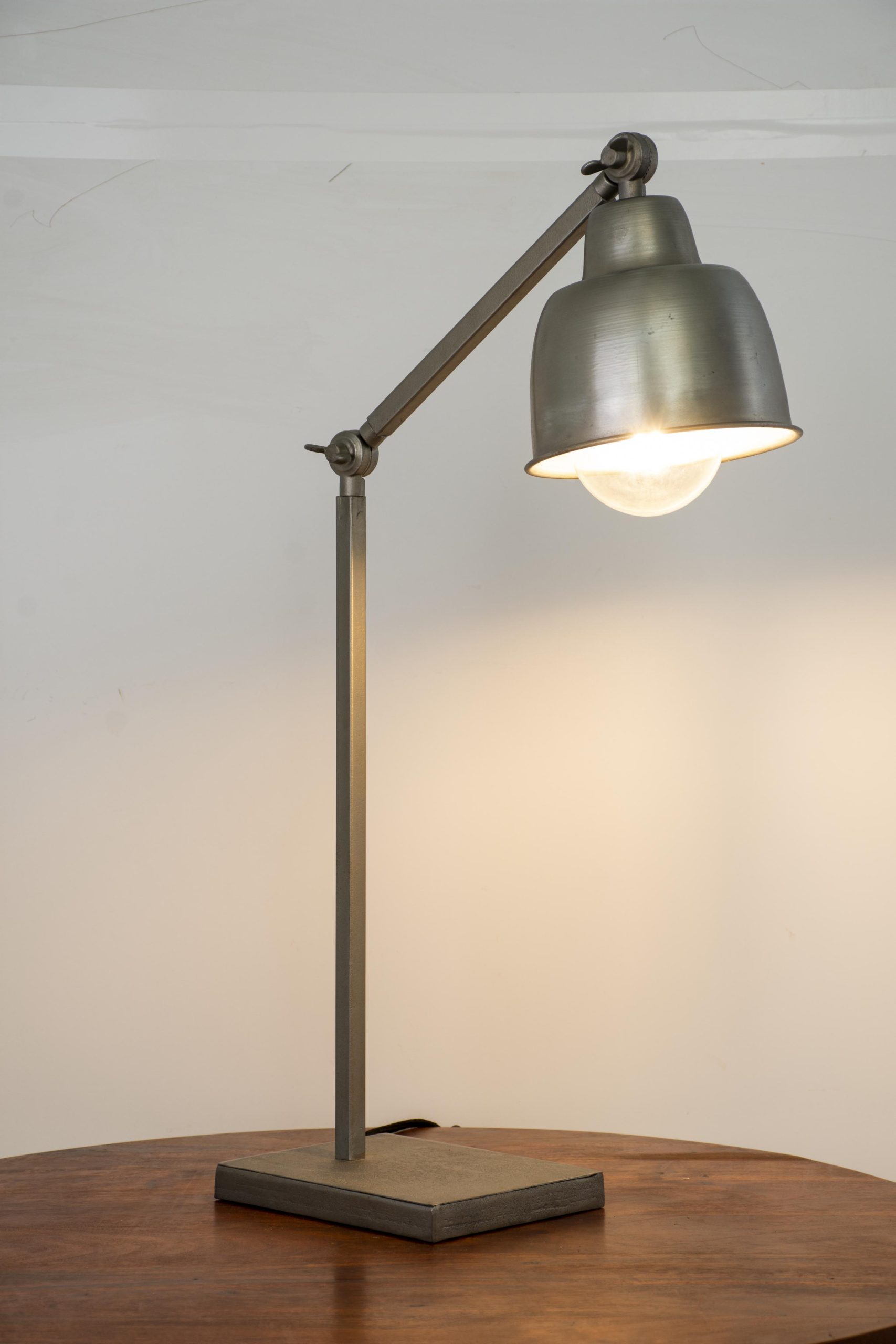 EJEDA - EJEDA - TABLE LAMP ANTIC ZINC 17 X 17 X H 70 CM