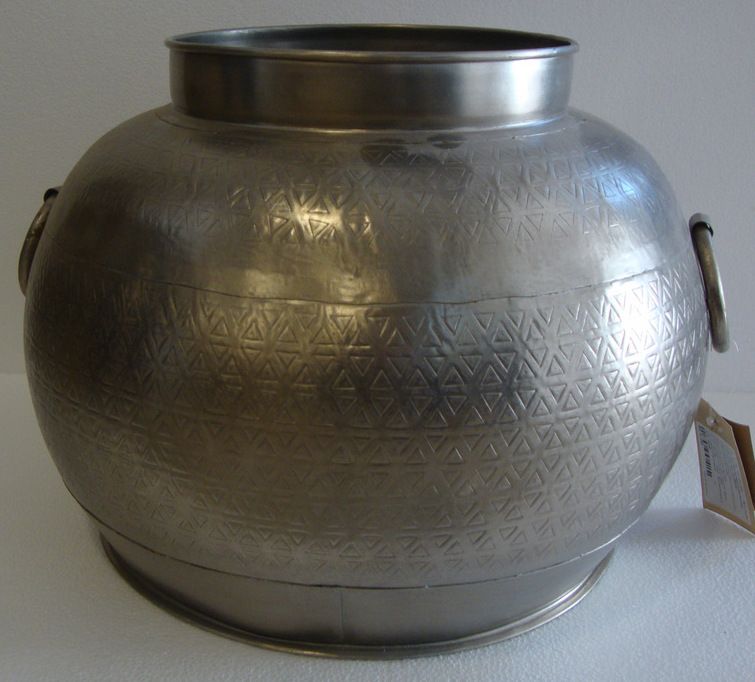 LIMA - POT NICKEL ANTIC D 40 X H30