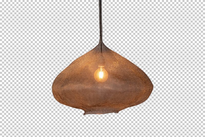 RUCHILL - PENDANT LIGHT METAL MESH D60 CM