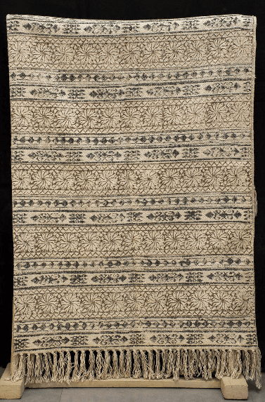 AMARIS - RUG COTTON BLOCK PRINT 220 X 160 CM