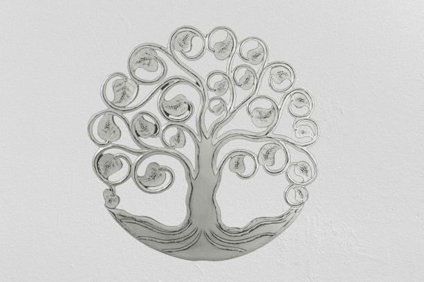 IPANEMA - PANEL TREE OF LIFE WOOD 80D