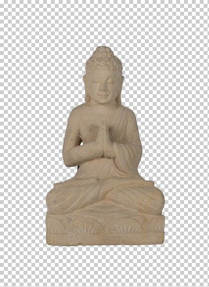 EZBET - BUDHA MEDITATION STONE STATUE 50 CM