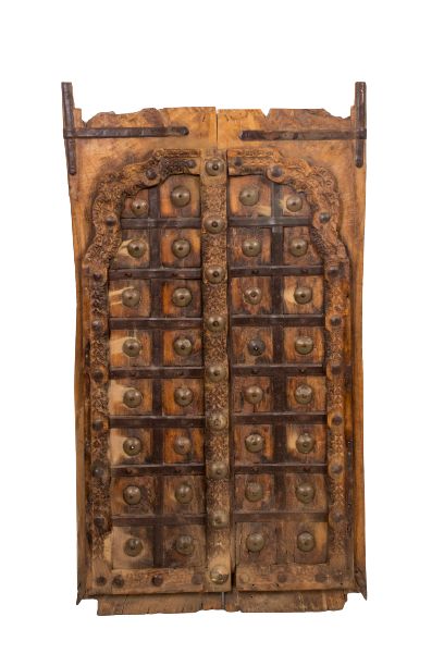 ASSOUAN - PANEL DOOR WOODEN CARVED 60L X 5W X 104 H CM