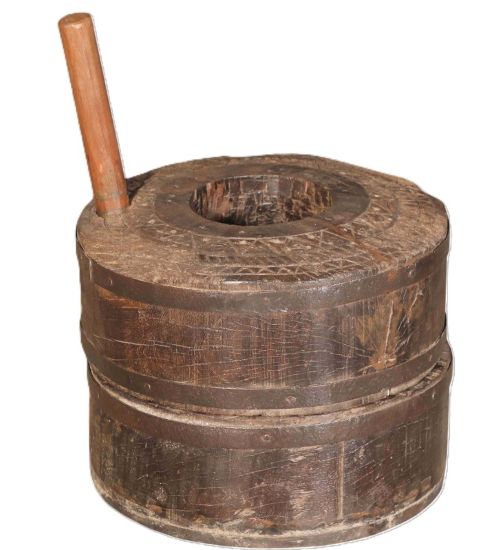 MAAHI - ORIGINAL GRINDER DECO OLD WOOD D44 XH54