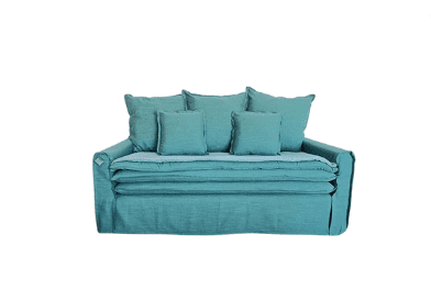 SIDNEY - SOFA BLUE 2 SEATERS 160 X 90 X H 75 CM