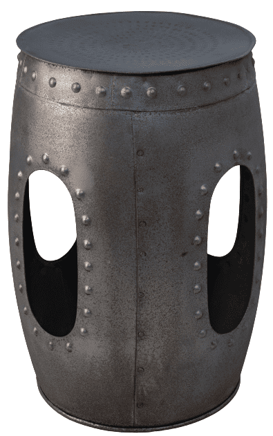 OLDHAM - STOOL METAL BRASS D32 H 46