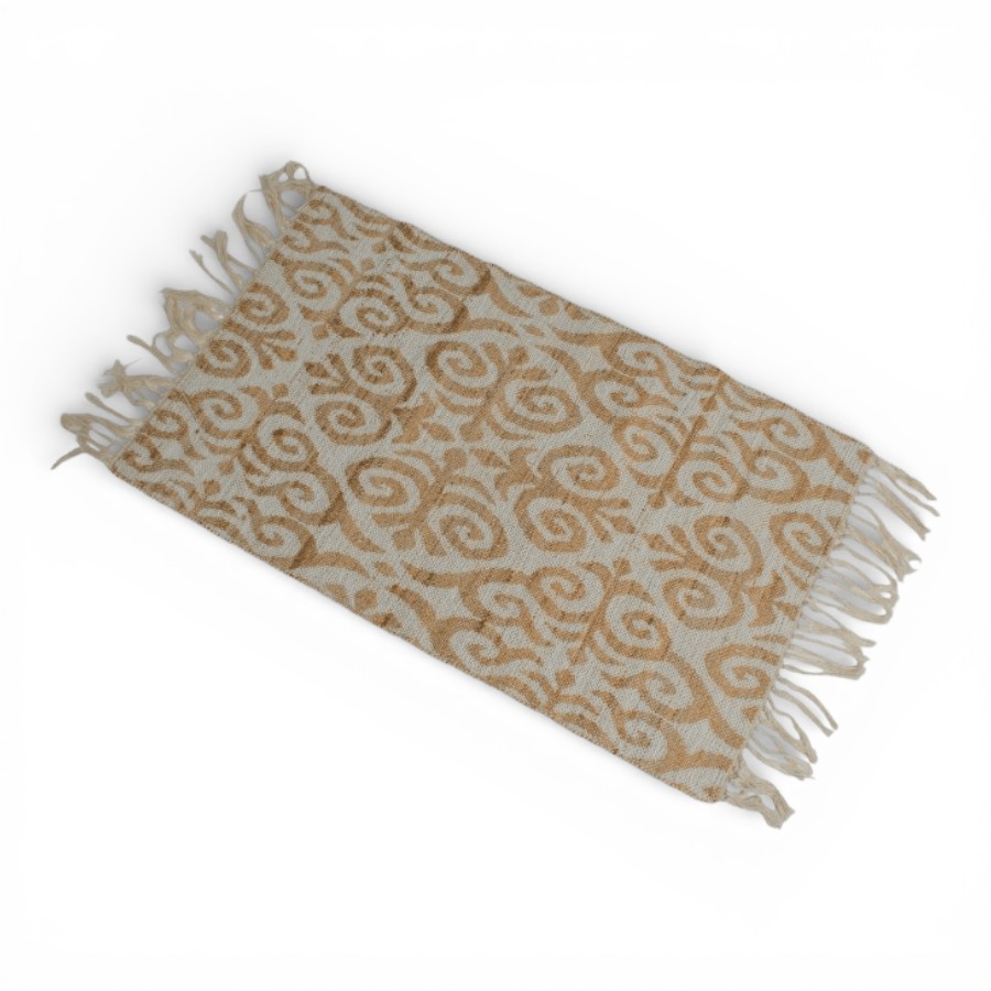 BHUBA - RUG JUTE -  WOOL 140 X 200