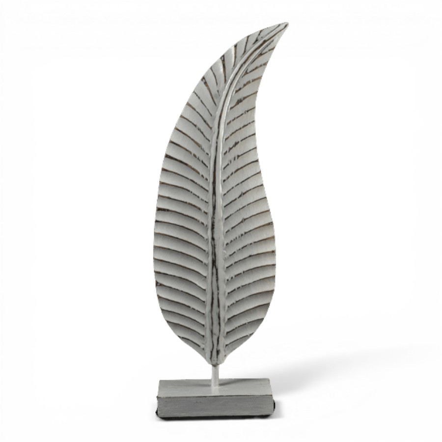 ISAIAS - LEAF ON STAND WOOD