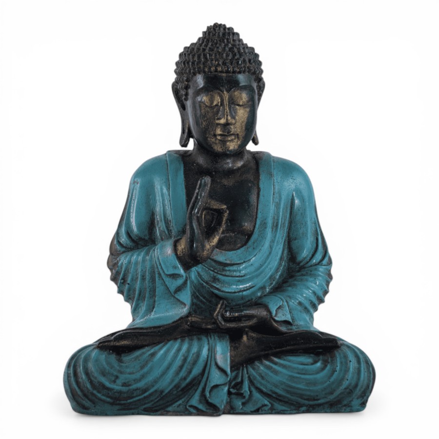 CHAKRA - BUDHA DUDUK TURQUOISE 23 CM