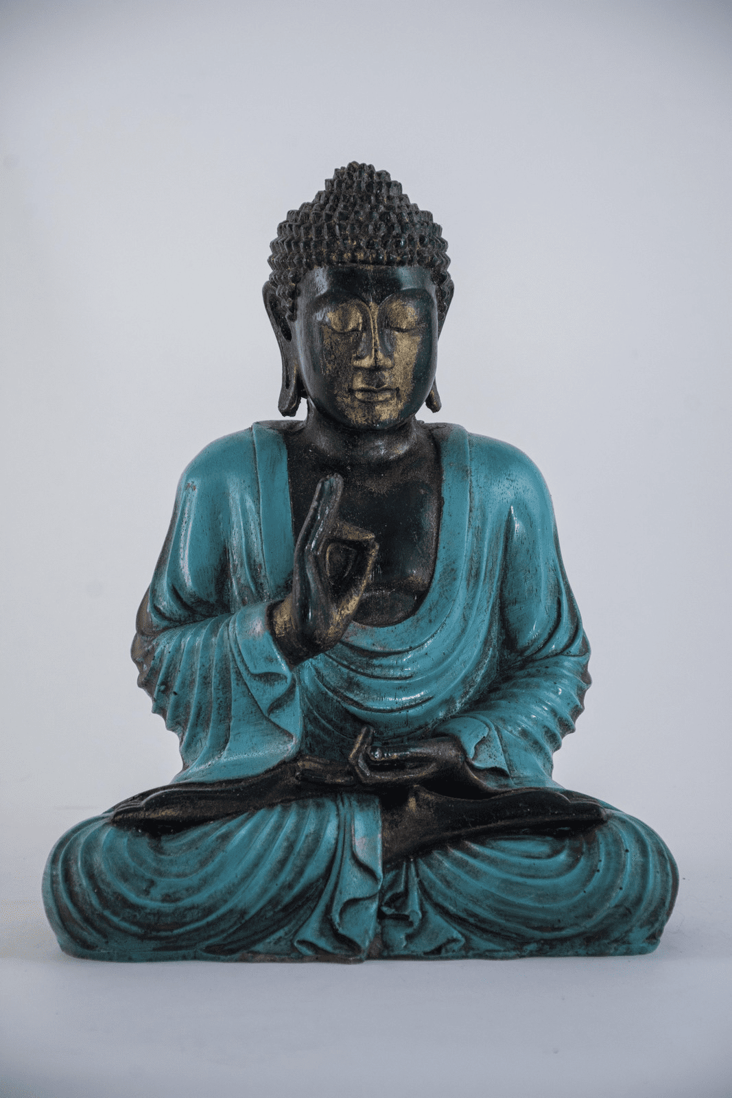 CHAKRA - BUDHA DUDUK TURQUOISE 23 CM