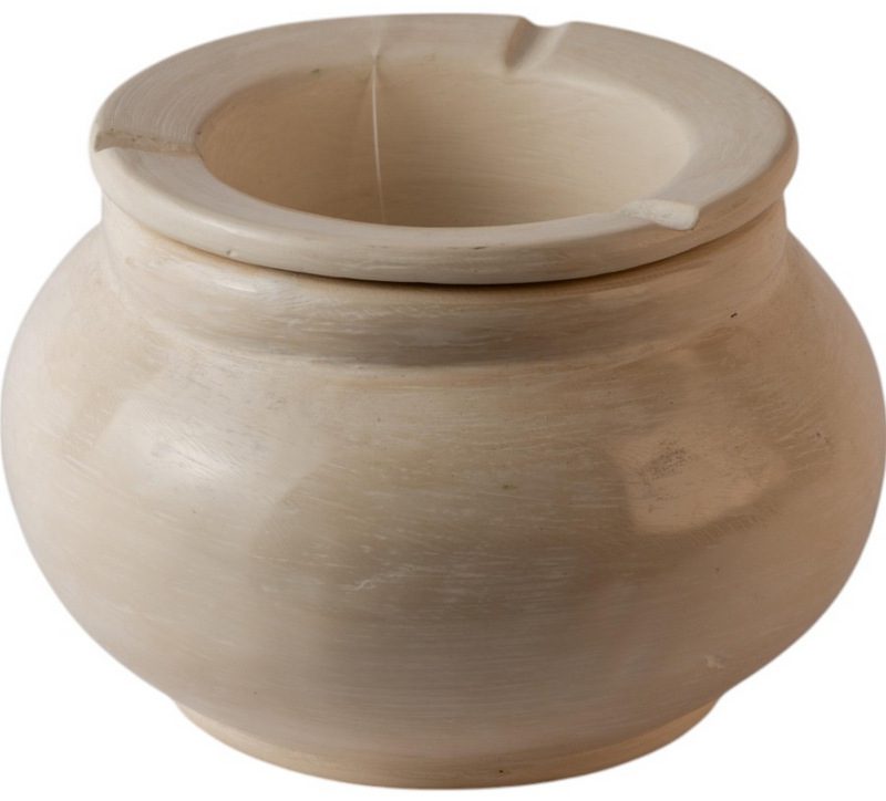 PESINA - ASHTRAY TERRACOTTA ROUND CREAM  20