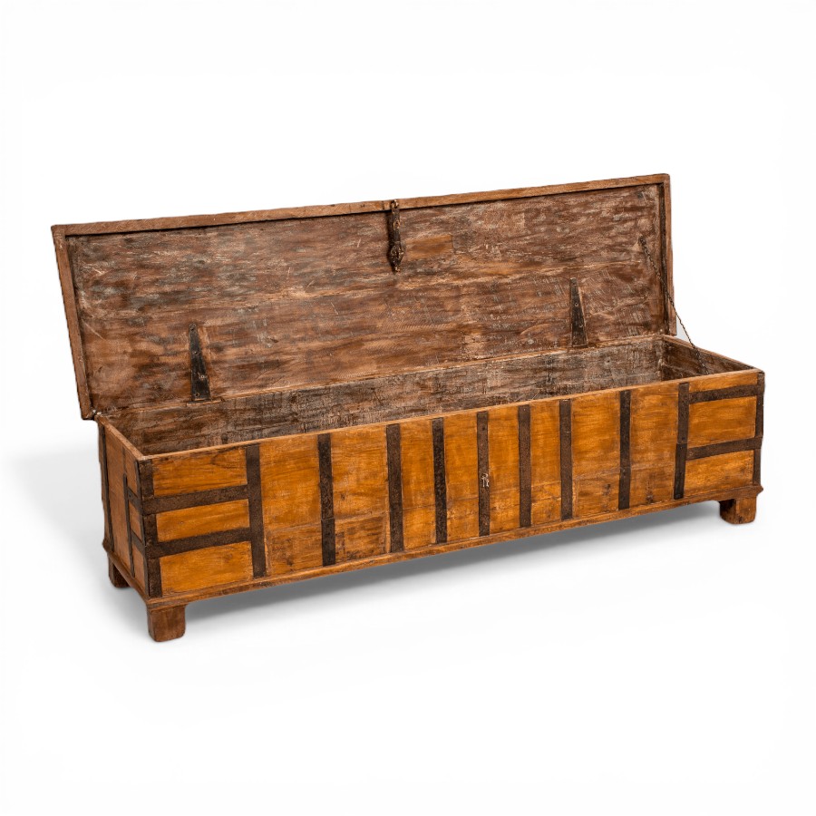 YADIRA - TRUNK WOOD 174 X H 45 CM