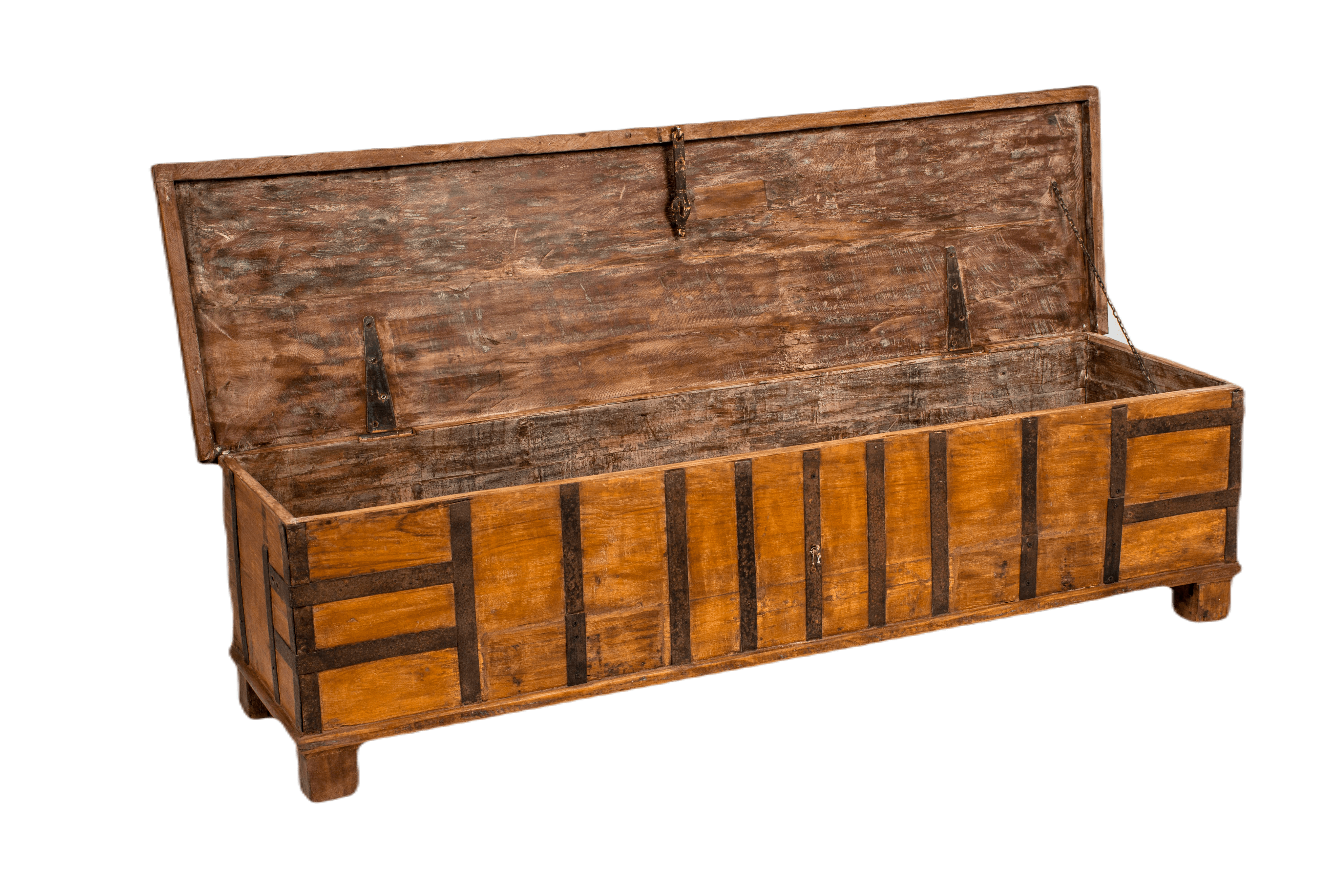 YADIRA - TRUNK WOOD 174 X H 45 CM