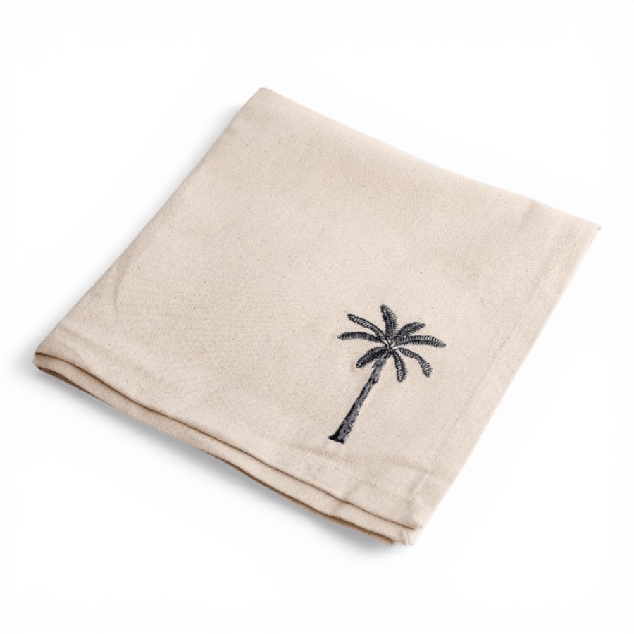 ARICHA - NAPKIN PALMTREE COTTON 45X45