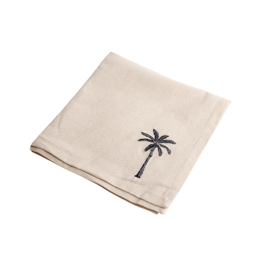 ARICHA - NAPKIN PALMTREE COTTON 45X45
