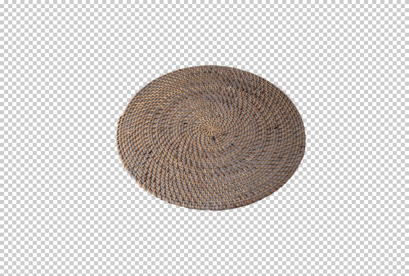 NUNGWI - PLACEMAT FULL GREY D35CM