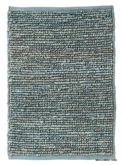 SANDY - RUG JUTE LOOP PETROL 240X75