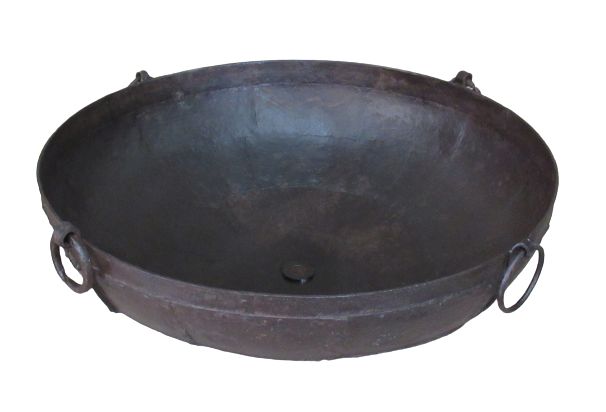 RATNAM - KADAI IN IRON D 92 X H 30 CM