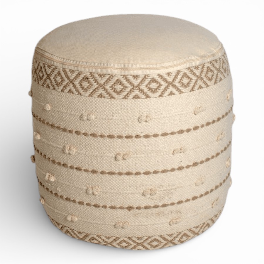 NARSIN - POUFF COTTON ROUND 45X45X45